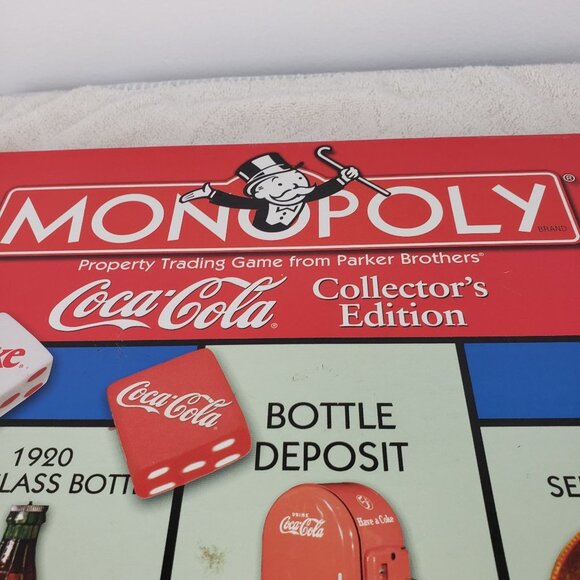 Parker Bros Coca Cola Collector's Edition Monopoly - Picture 2 of 5